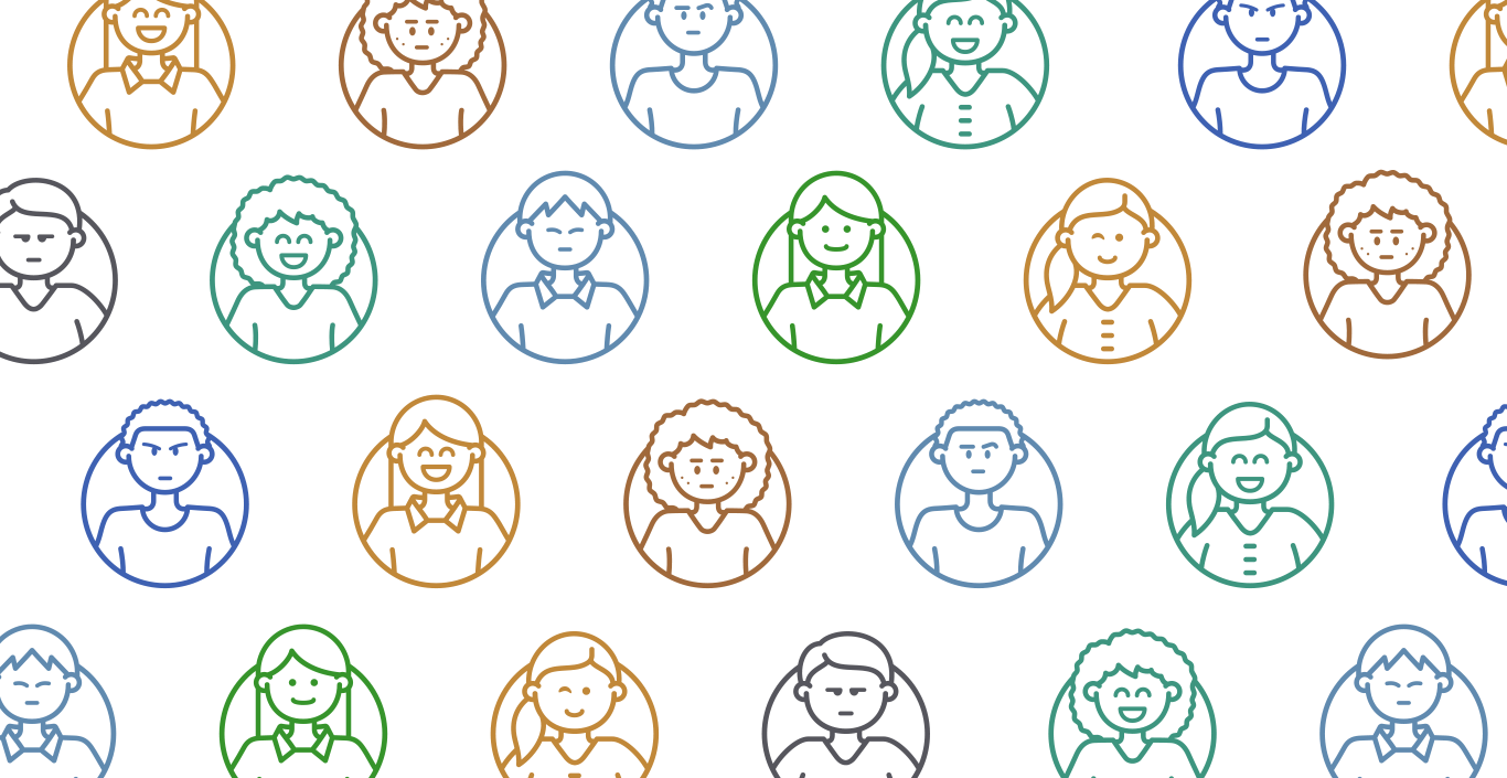 image of different facial expressions